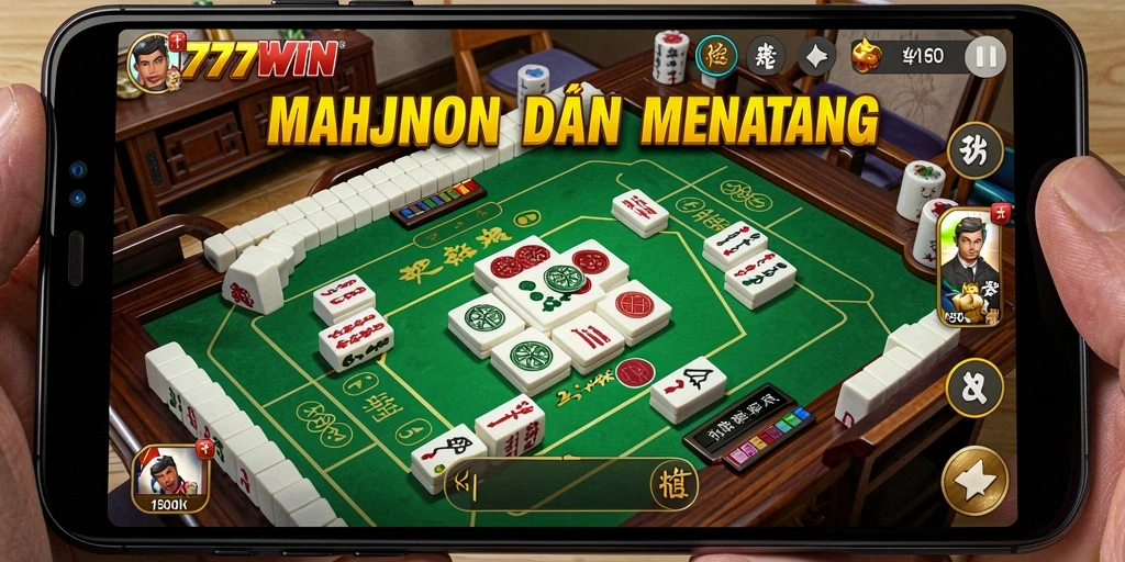 Gameplay Mahjong yang seru dan menantang di 777WIN.