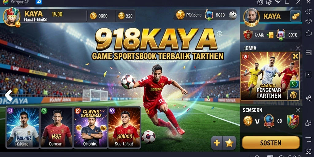 Tampilan menarik dari gameplay Sportsbook di 918KAYA.