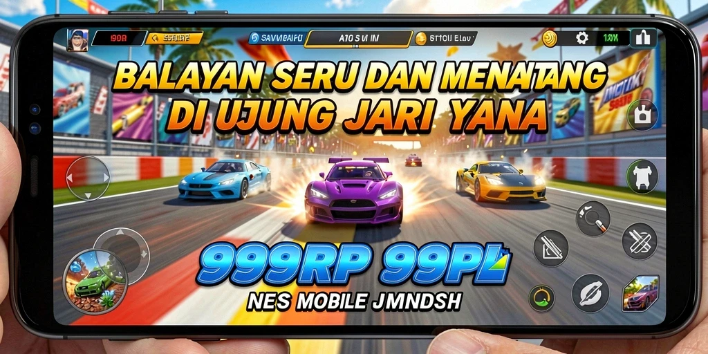Tampilan gameplay Racing yang seru dan mendebarkan di 99RP.