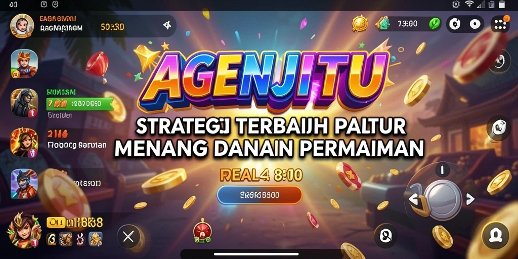 Tampilan gameplay AGENJITU yang seru dan strategis.
