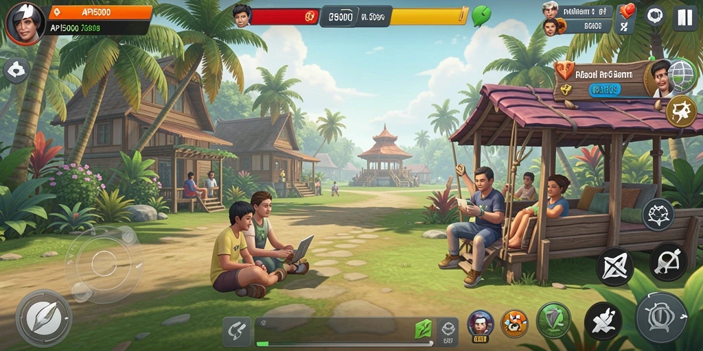 Menampilkan gameplay menarik dari API5000 yang penuh warna.