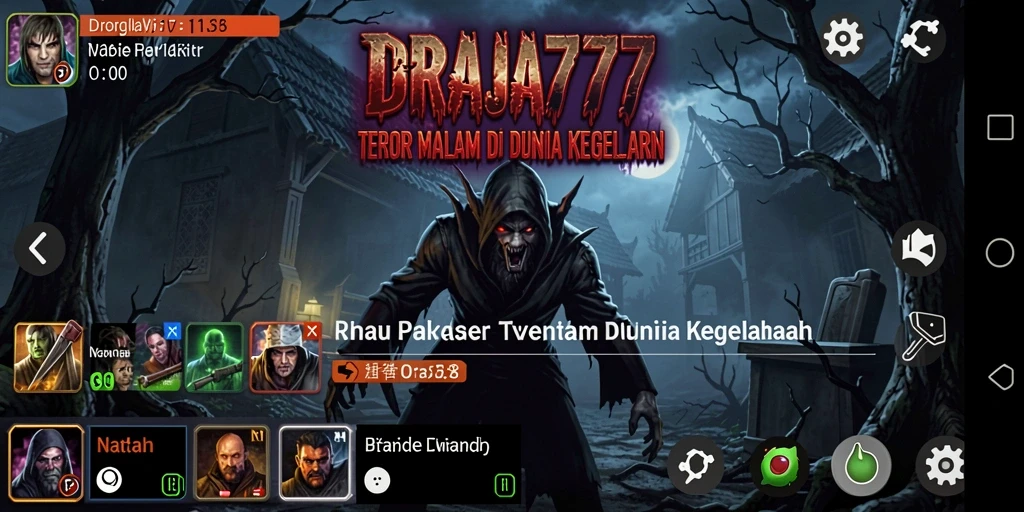 Screenshot dari gameplay DRAJA777 yang menampilkan momen menegangkan.