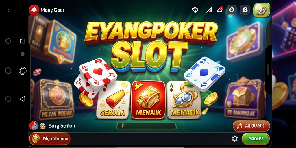 Screenshot gameplay EYANGPOKER menampilkan slot yang menarik dan interaktif.