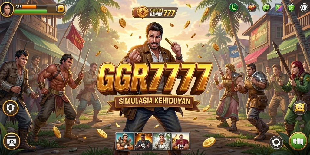 Gameplay GGR7777 yang menarik dengan simulasi interaksi karakter.
