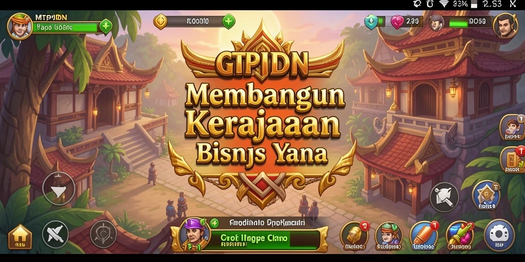 Tampilan gameplay GTPIDN yang menarik dan interaktif.