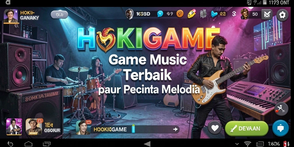 Tampilan gameplay HOKIGAME yang interaktif dan seru.