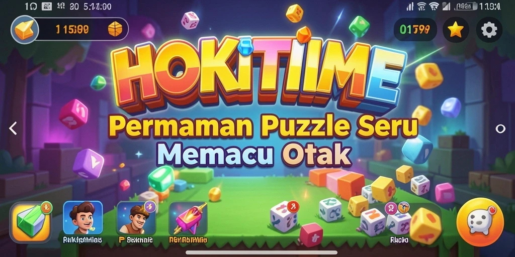 Gameplay HOKITIME dengan puzzle menarik yang menantang otak.
