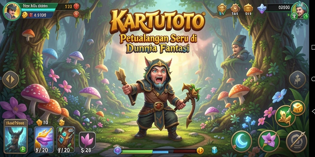 Tampilan menarik dalam gameplay petualangan KARTUTOTO yang mendebarkan.