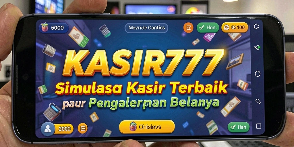 Screenshot gameplay KASIR777 menampilkan pengalaman kasir interaktif dan menarik.