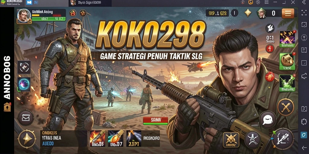 Screenshot gameplay KOKO288 menampilkan strategi dan aksi seru.