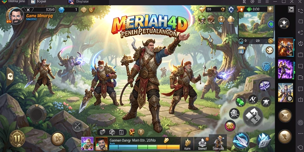Gameplay seru dalam MERIAH4D dengan petualangan MMORPG yang menakjubkan.