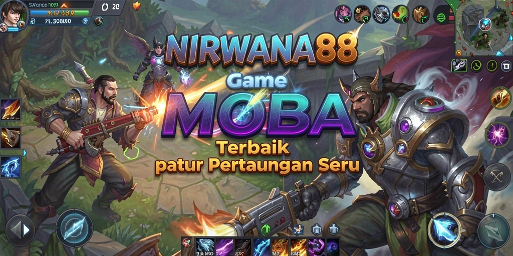 Tampilan pertarungan seru di arena NIRWANA88.