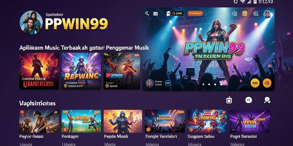 Screenshot gameplay PPWIN99 menampilkan tantangan musik yang seru.