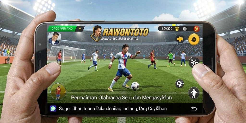 Gameplay seru dalam RAWONTOTO yang penuh aksi.