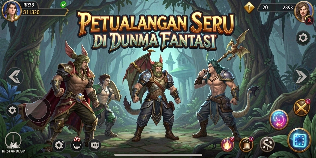Tampilan gameplay RR33 yang mendebarkan dan penuh aksi.