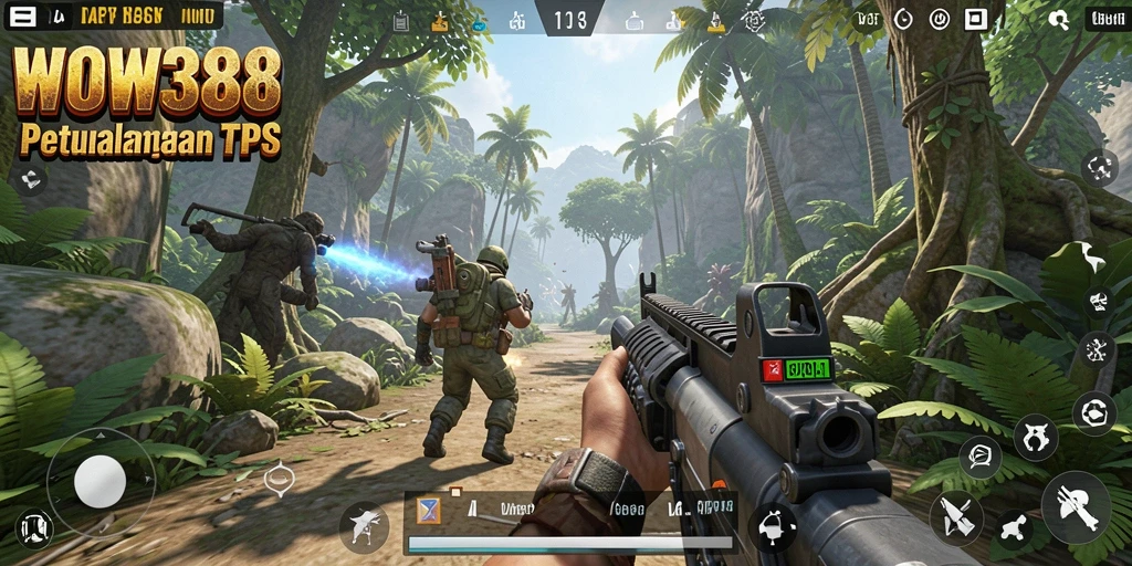 Tampilan gameplay seru dari WOW388 dengan aksi pertempuran yang mendebarkan.